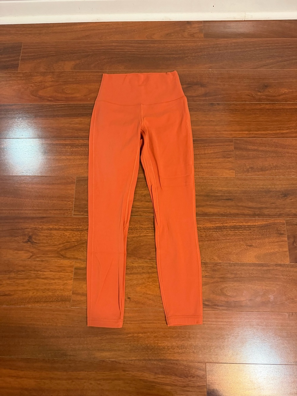 lululemon athletica Orange High-Rise Leggings